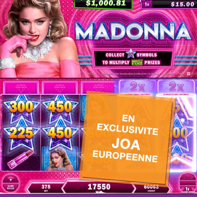 machine à sous EdgeX Madonna