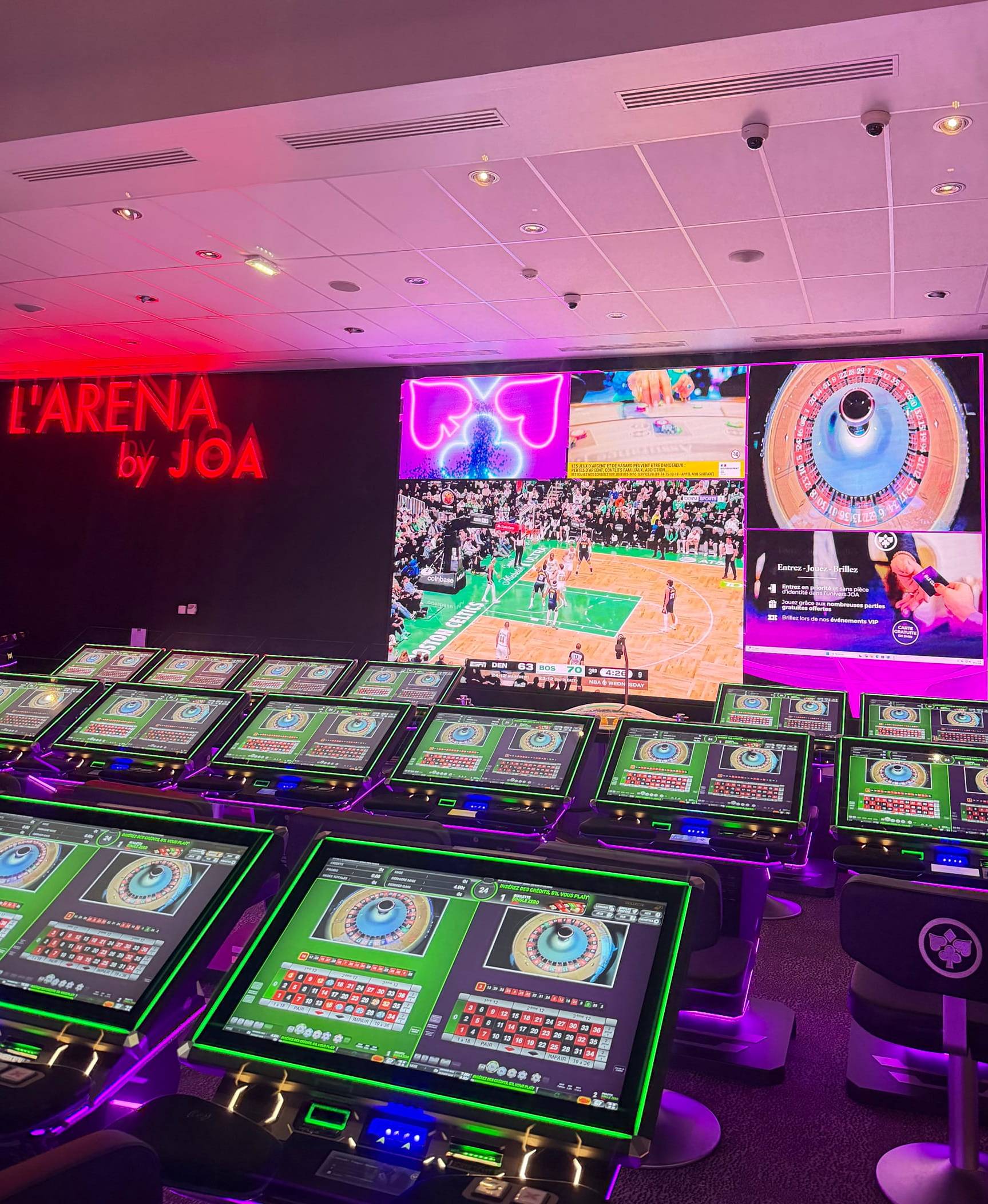 Arena roulette jeux casino JOA Montrond - JOA