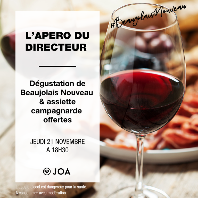 Apéro Beaujolais nouveau