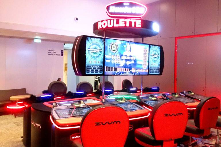 Roulette électronique casino JOA Montrond