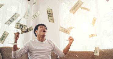Gagnant homme billets cash Gagnant homme billets cash