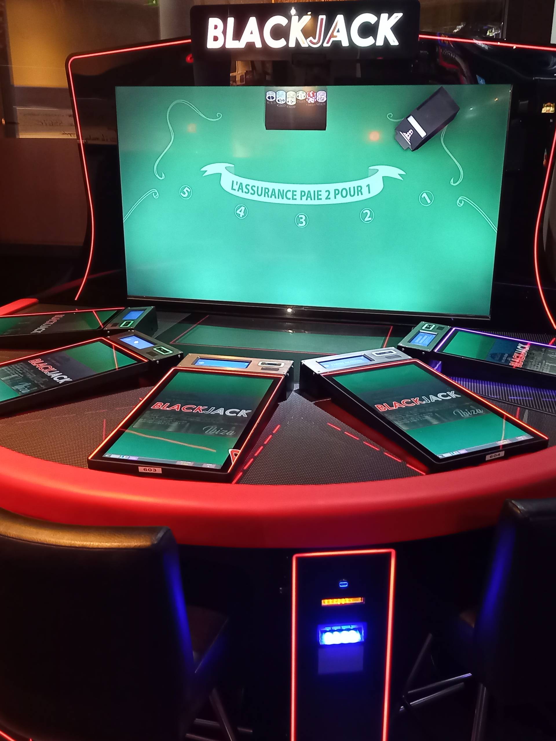 Black Jack électronique St Cyprien