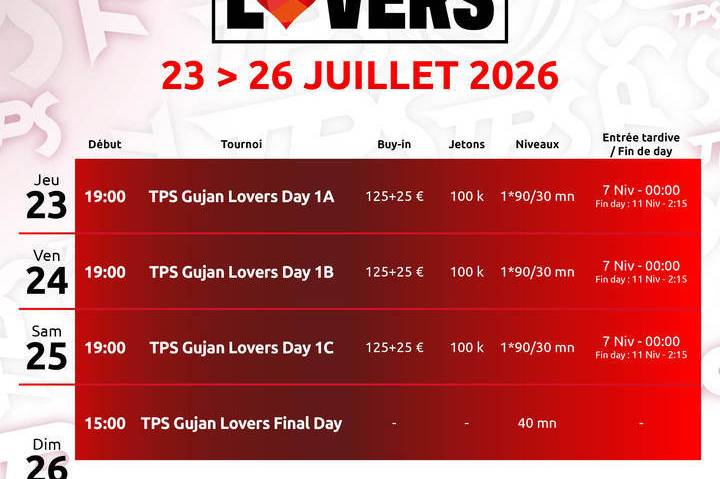TPS Gujan Lovers juillet 2026