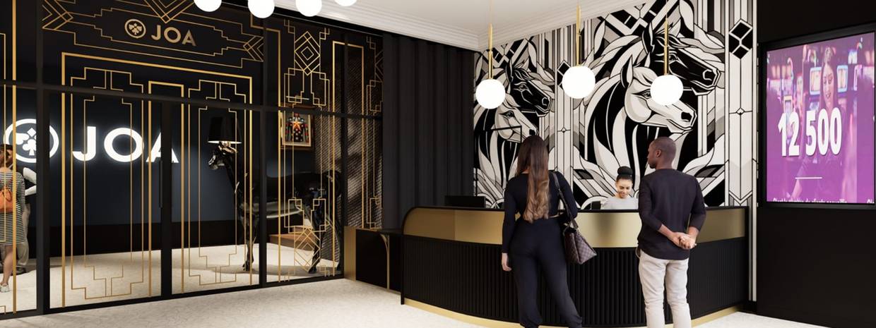 Entrée accueil casino JOA Saumur