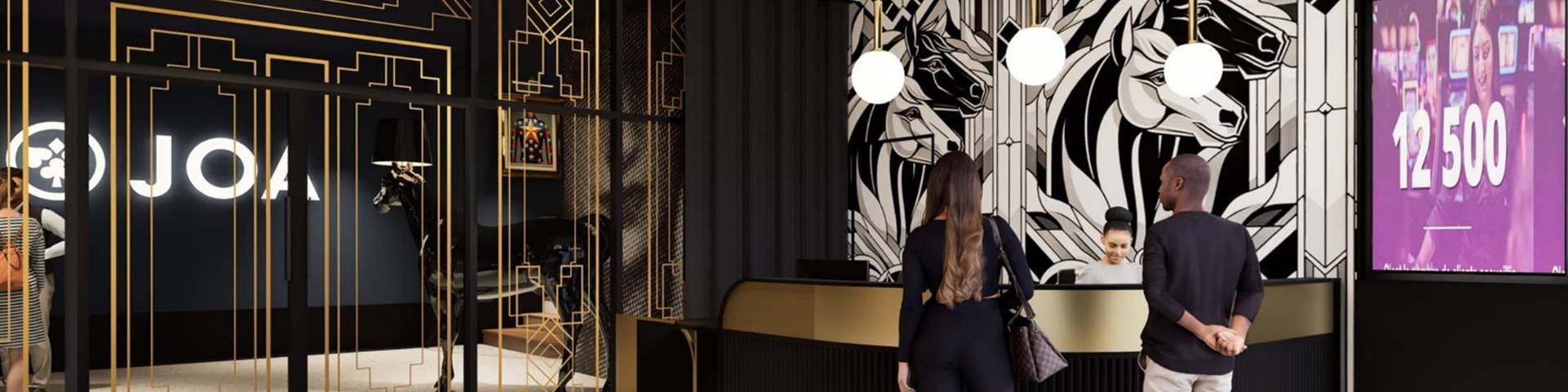 Entrée accueil casino JOA Saumur