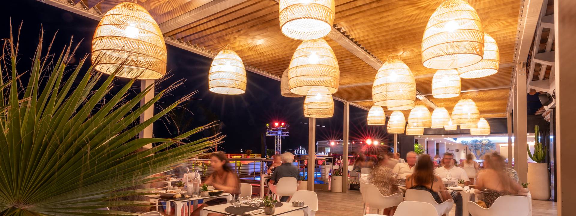 La Siesta Beach Club - terrasse restaurant