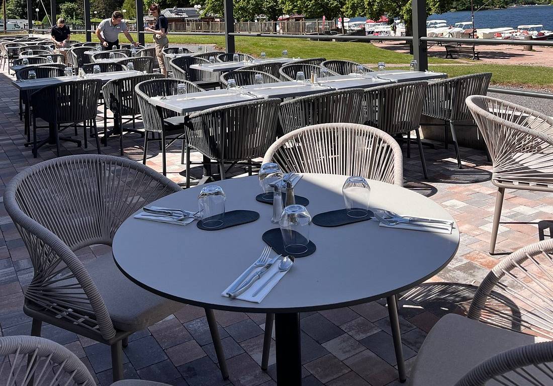 Terrasse casino vue lac Gérardmer - JOA