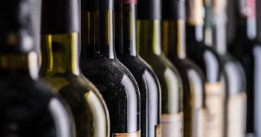 bouteilles de vin