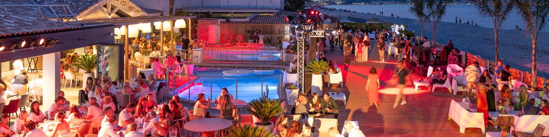 Lounge bar Antibes Siesta Beach Club JOA Lounge bar Antibes Siesta Beach Club JOA