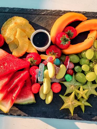 Siesta Beach Club 2021 planche fruits