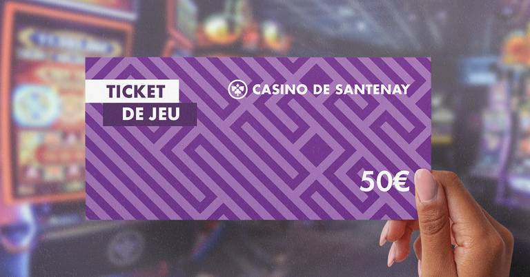 Ticket de jeu JOA Santenay 50€