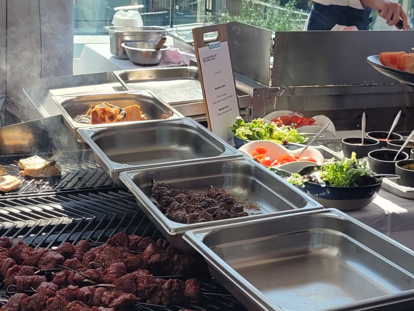Casino JOA Saint Brevin l'Océan - barbecue vue mer