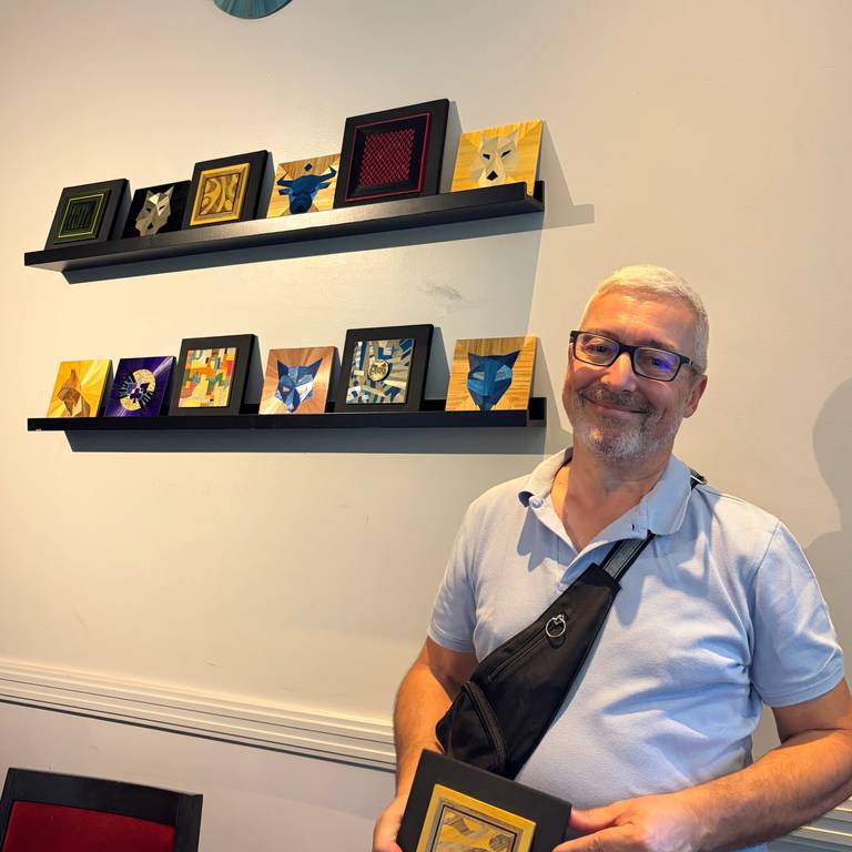 expo marqueterie de paille