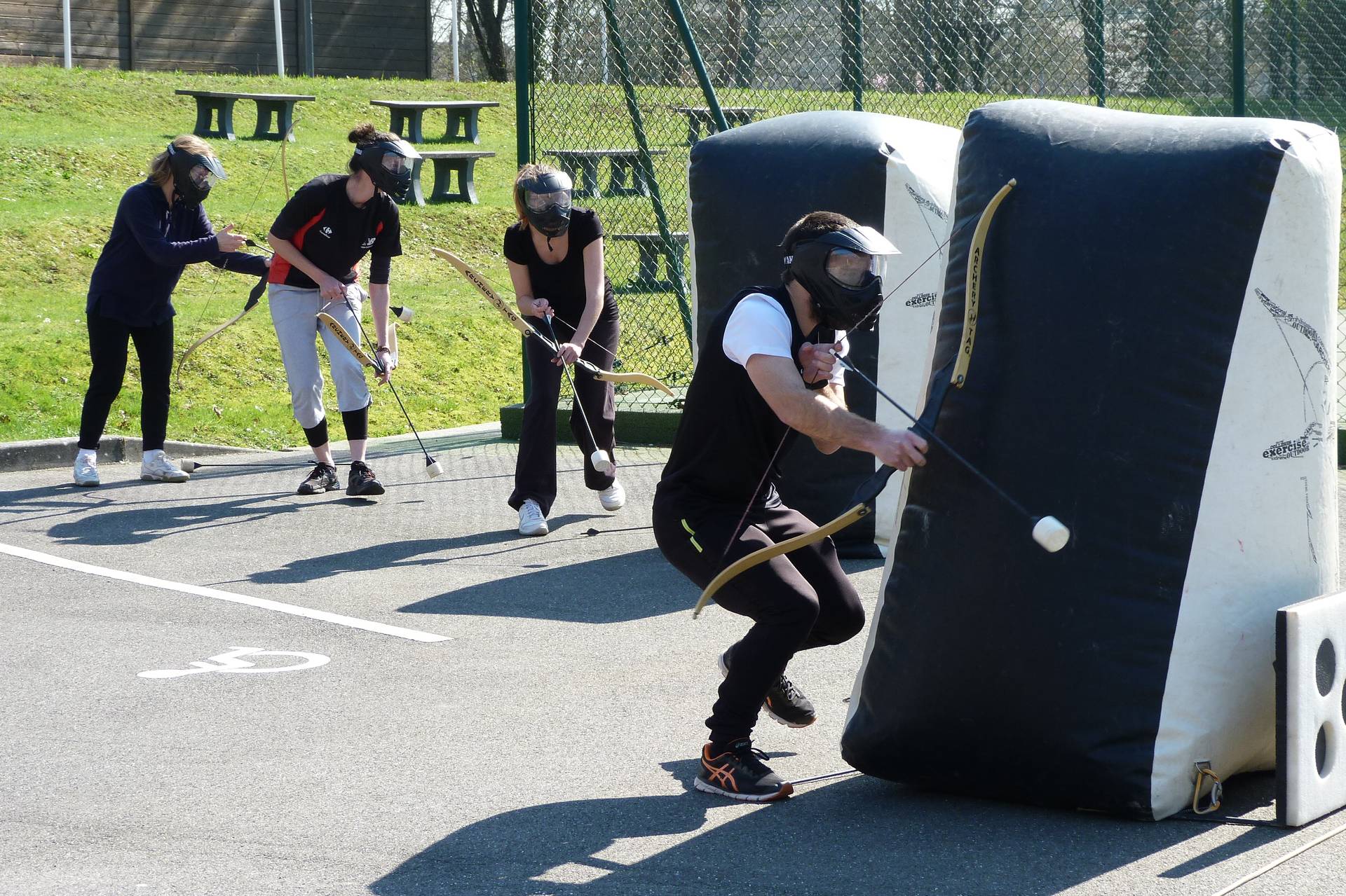 JOA Bagnoles de l'Orne Hôtel Evénement Archery tag