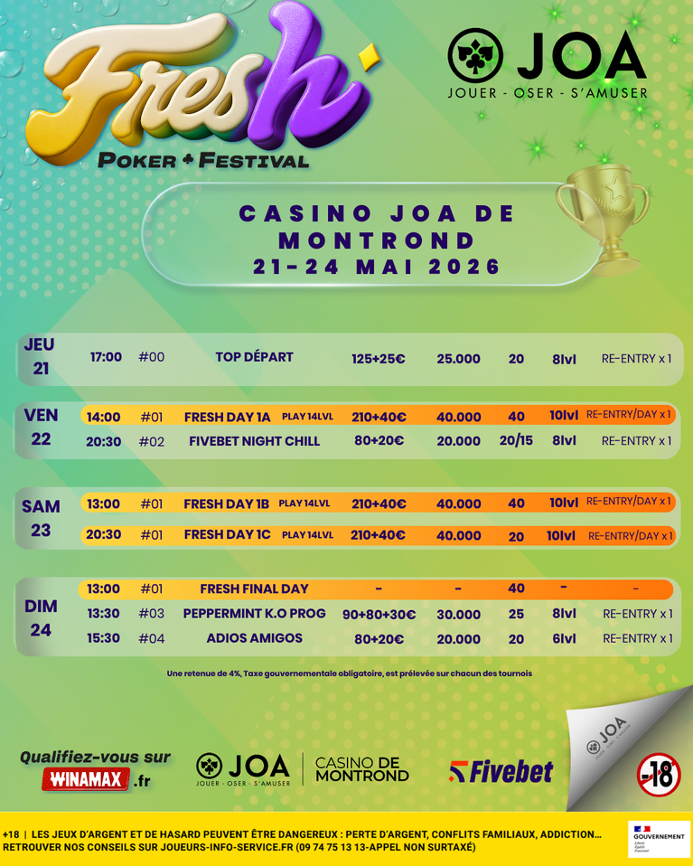 fresh poker festival programme fresh poker festival programme