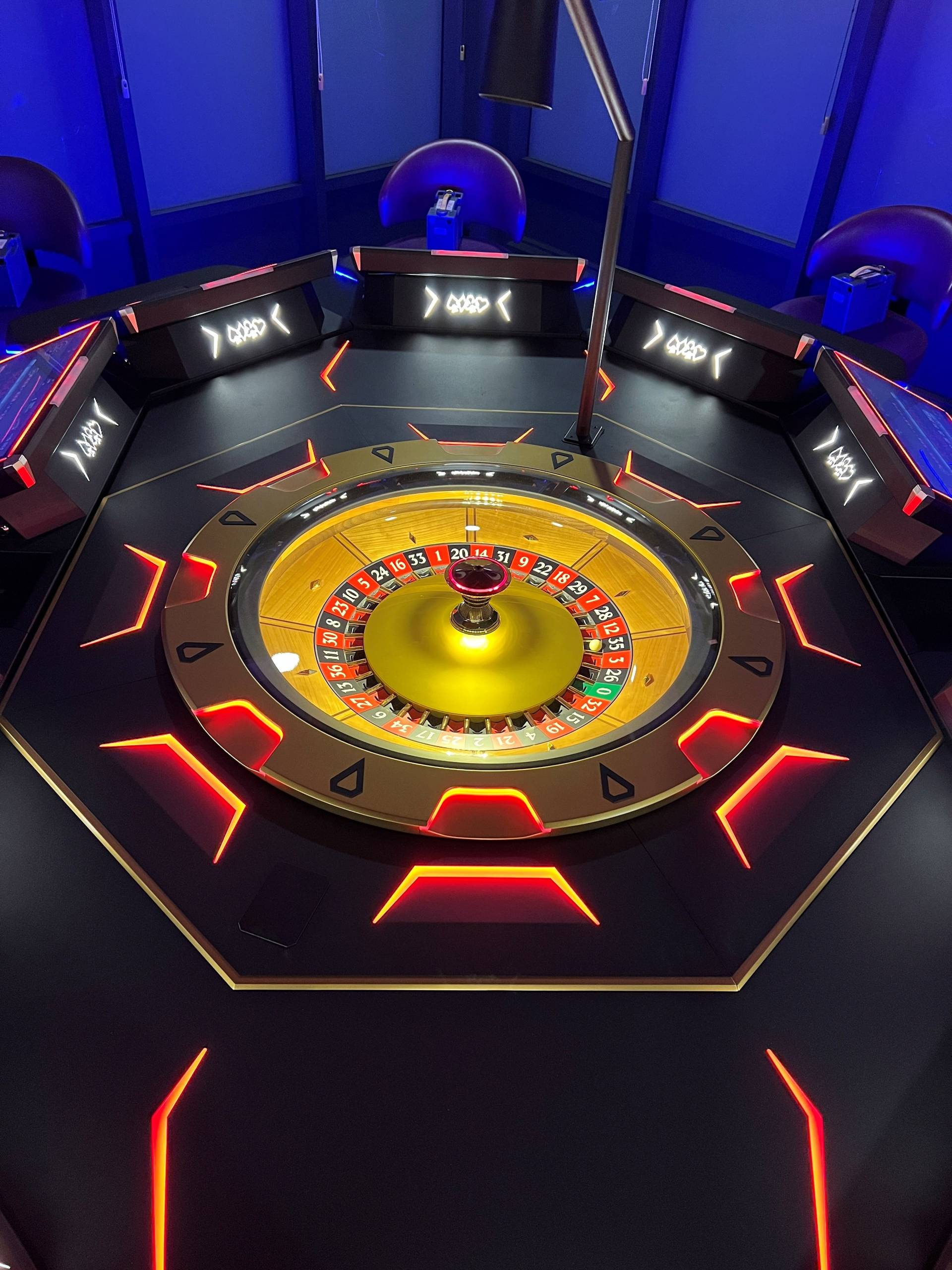 Roulette anglaise électronique Casino Chatelaillon
