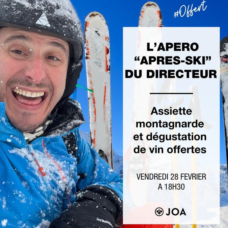 Visuel apéro Après-ski