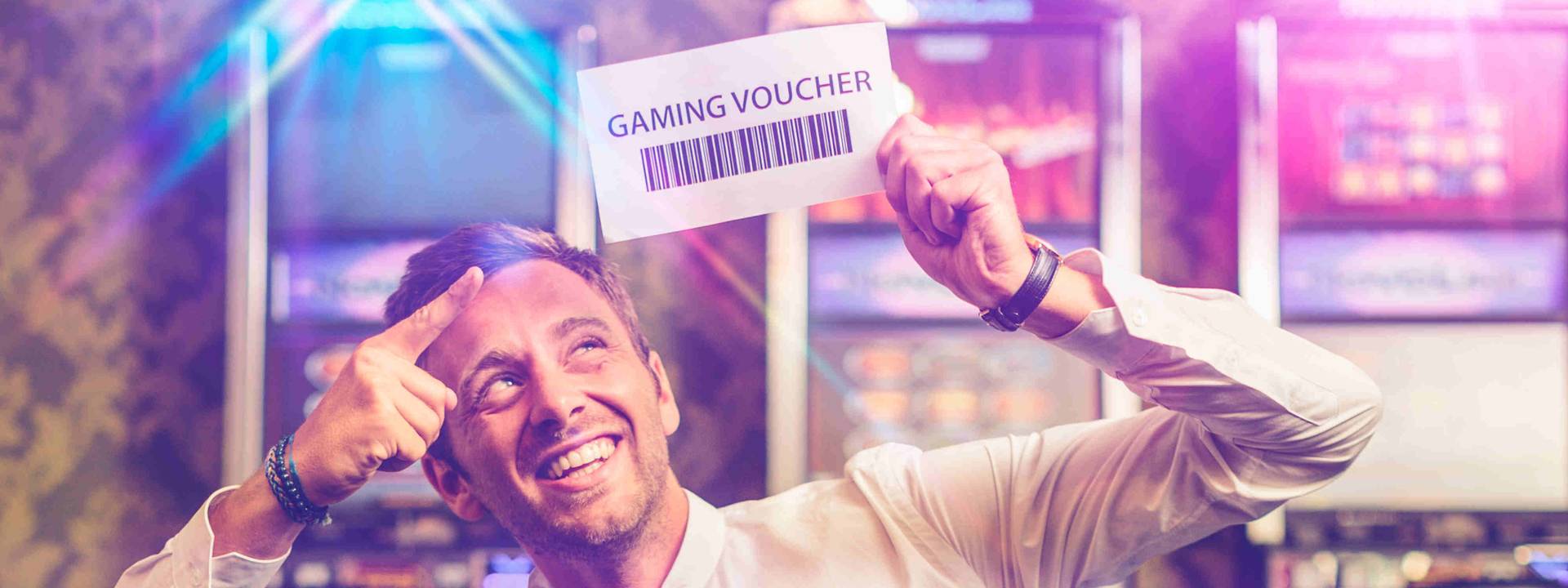 Voucher ticket jeu