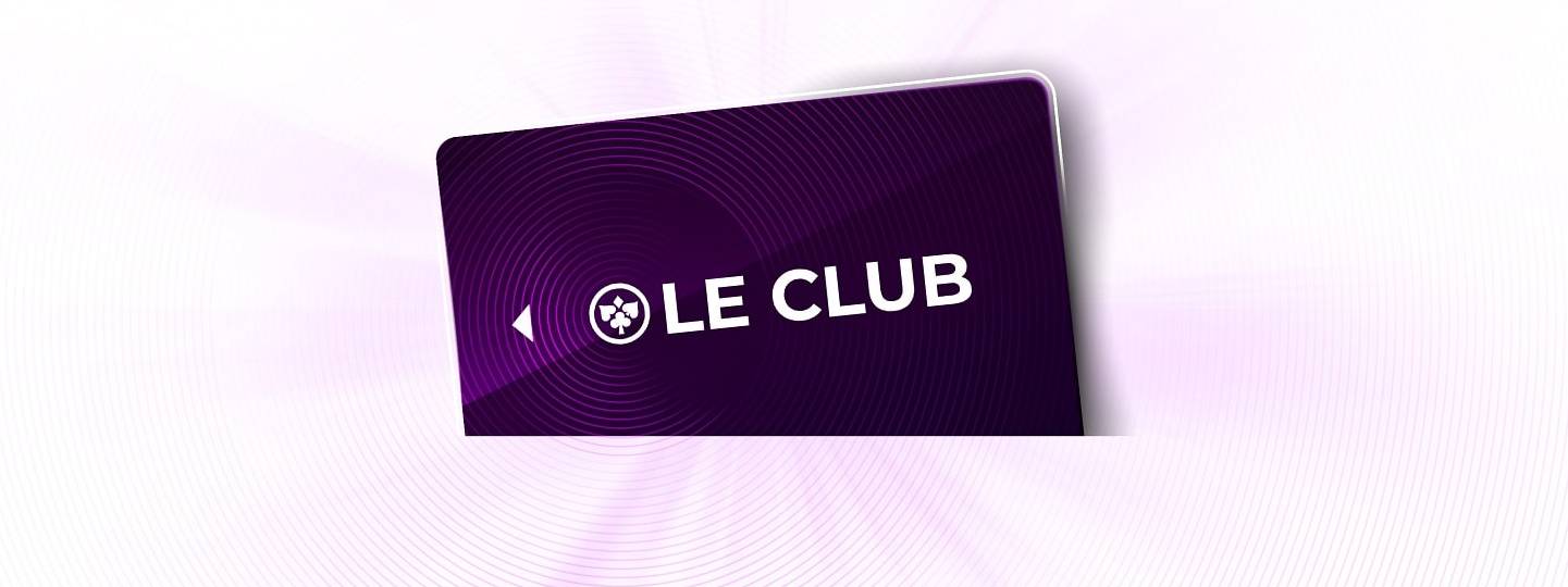 Carte fidélité club JOA casinos