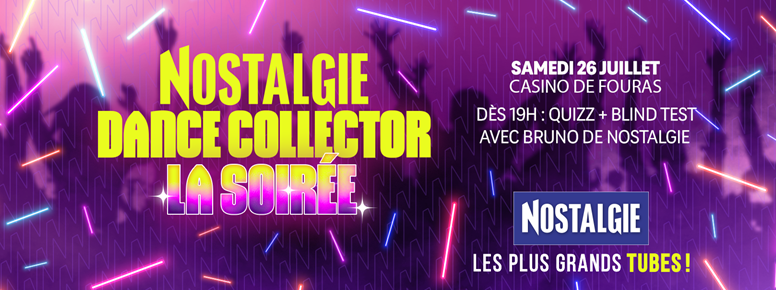 Soirée 26 juillet NOstalgie