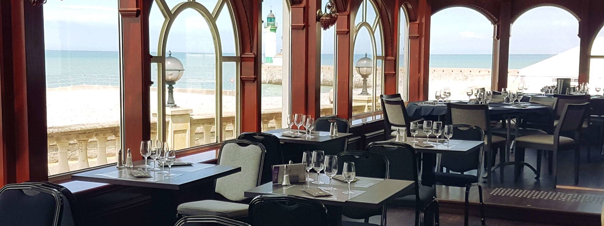 Restaurant Tréport vue mer - JOA