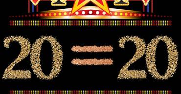 20 pts = 20e