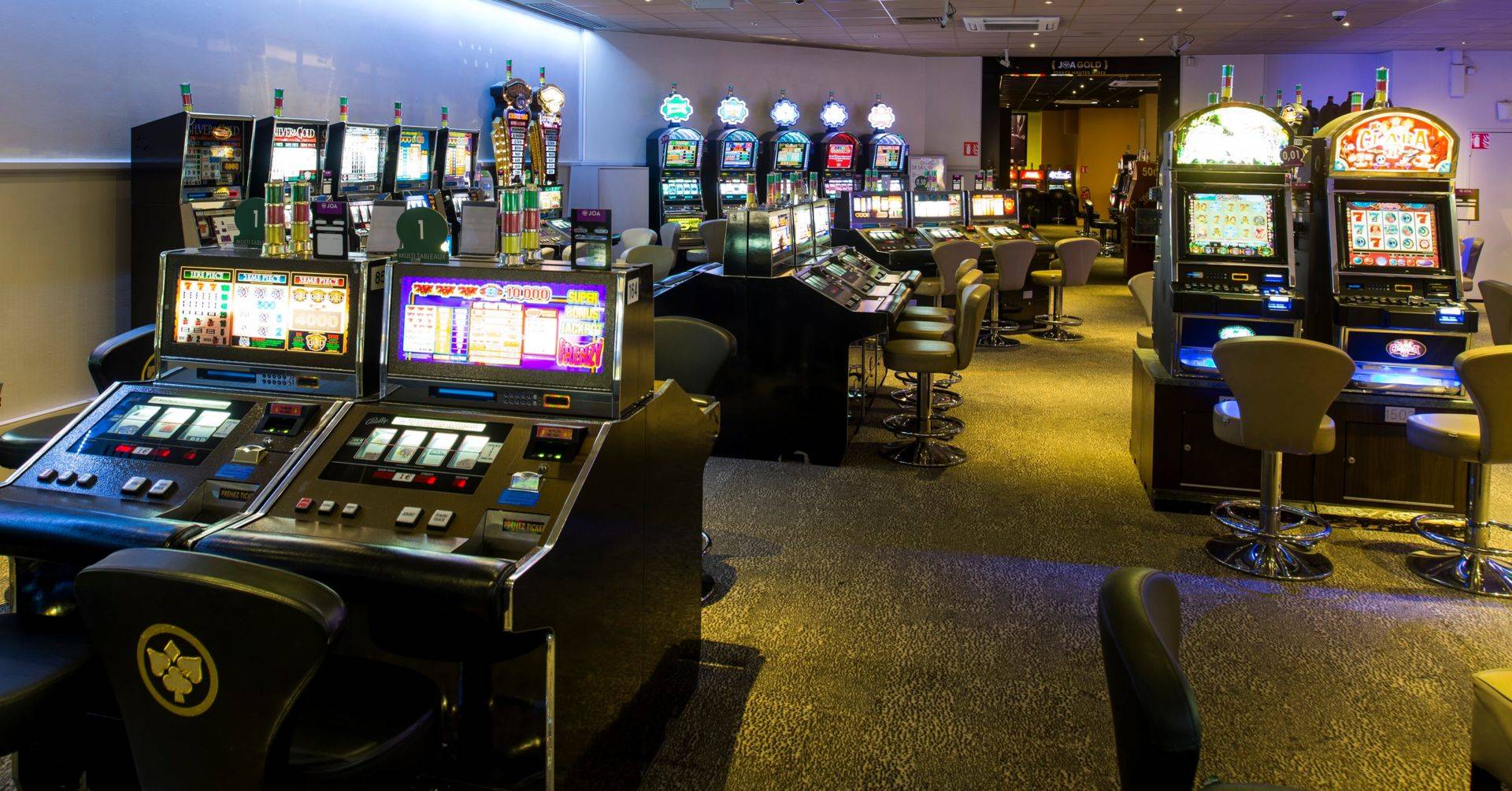 Machines à sous casino JOA Uriage