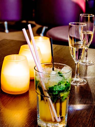 Hotel St Brévin - bar - verres