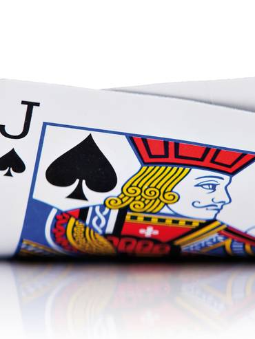 Cartes black jack casino JOA