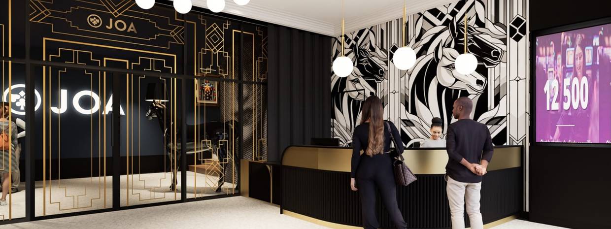 Entrée accueil casino JOA