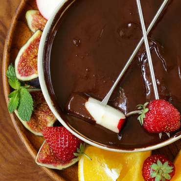fondue chocolat
