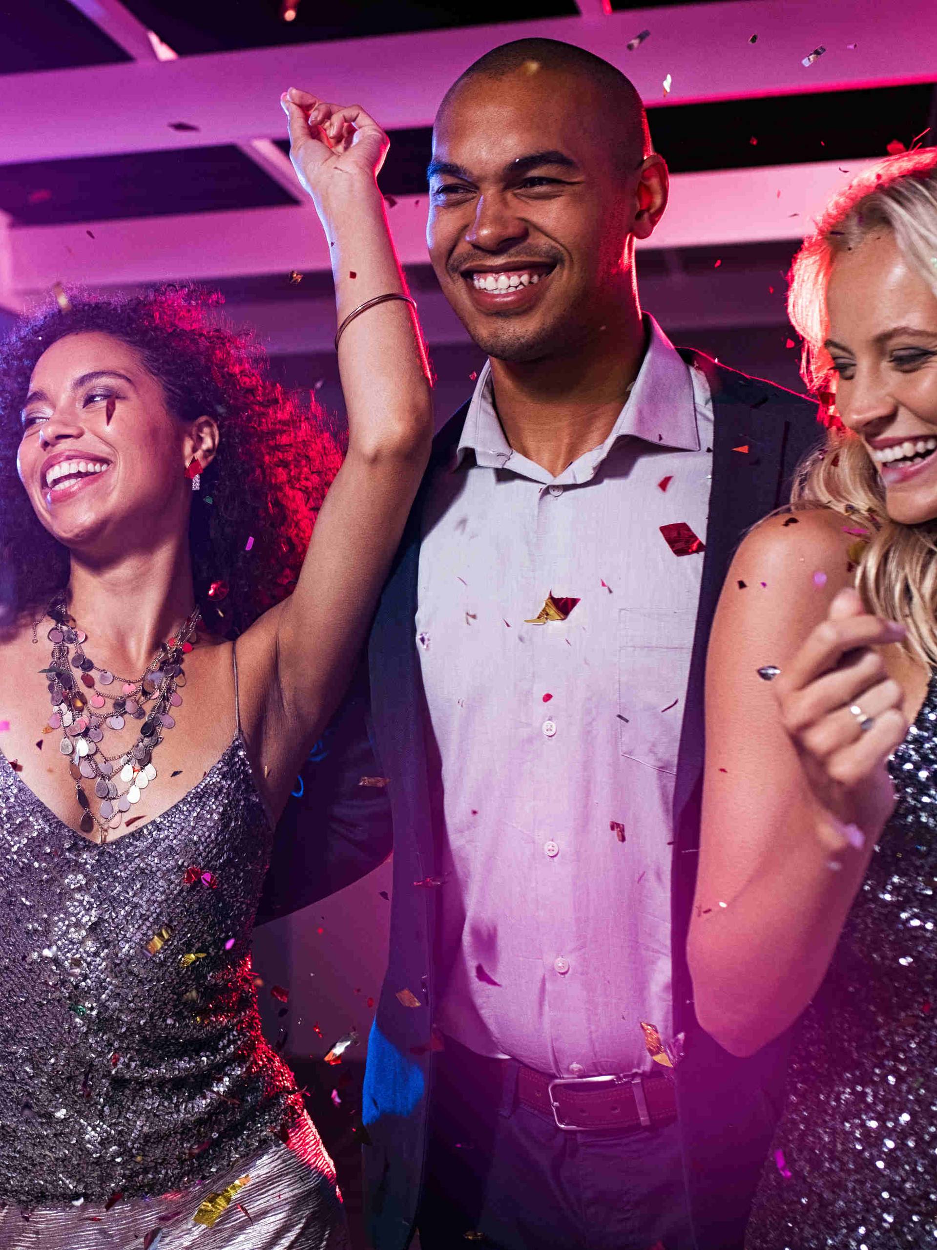 Fête amis réveillon