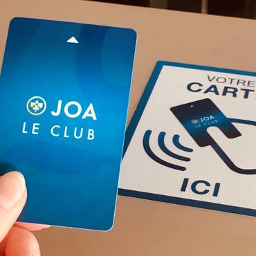 Club JOA fidélité contrôle aux entrées CAE
