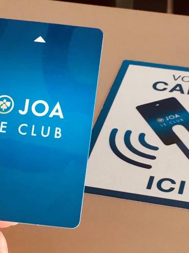Club JOA fidélité contrôle aux entrées CAE