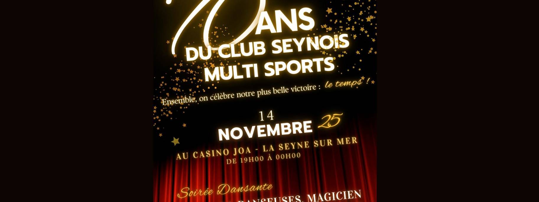 Soirée Gala des 70 ans du CSMS