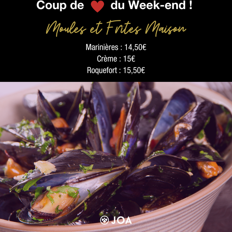 STAUB - Moules frites