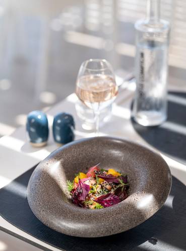 Restaurant antibes Siesta Beach Club tartare de saumon JOA