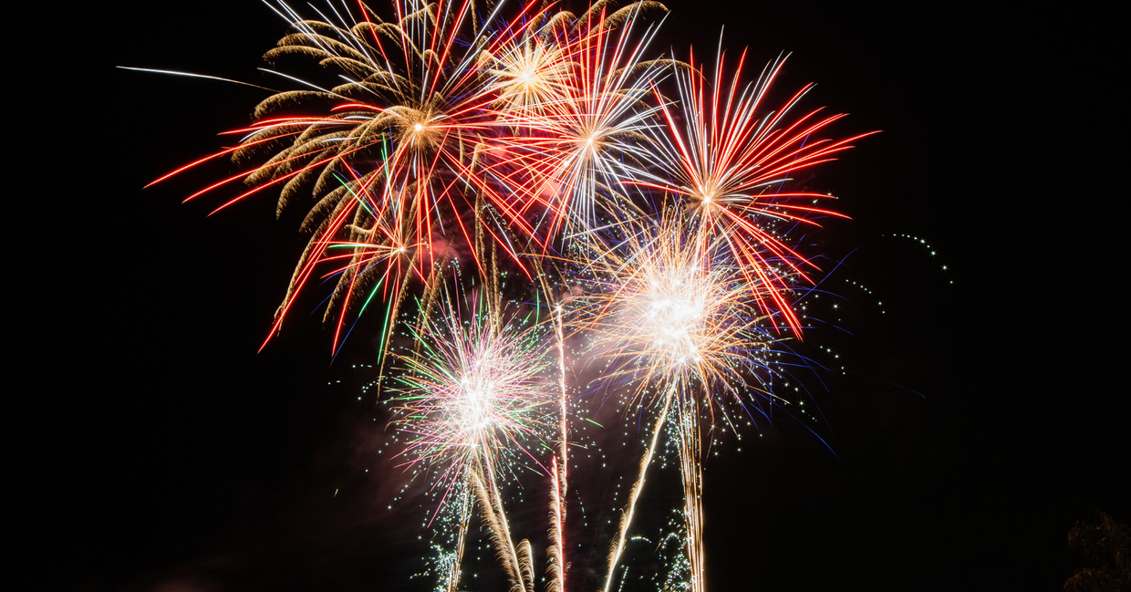 feu d'artifice